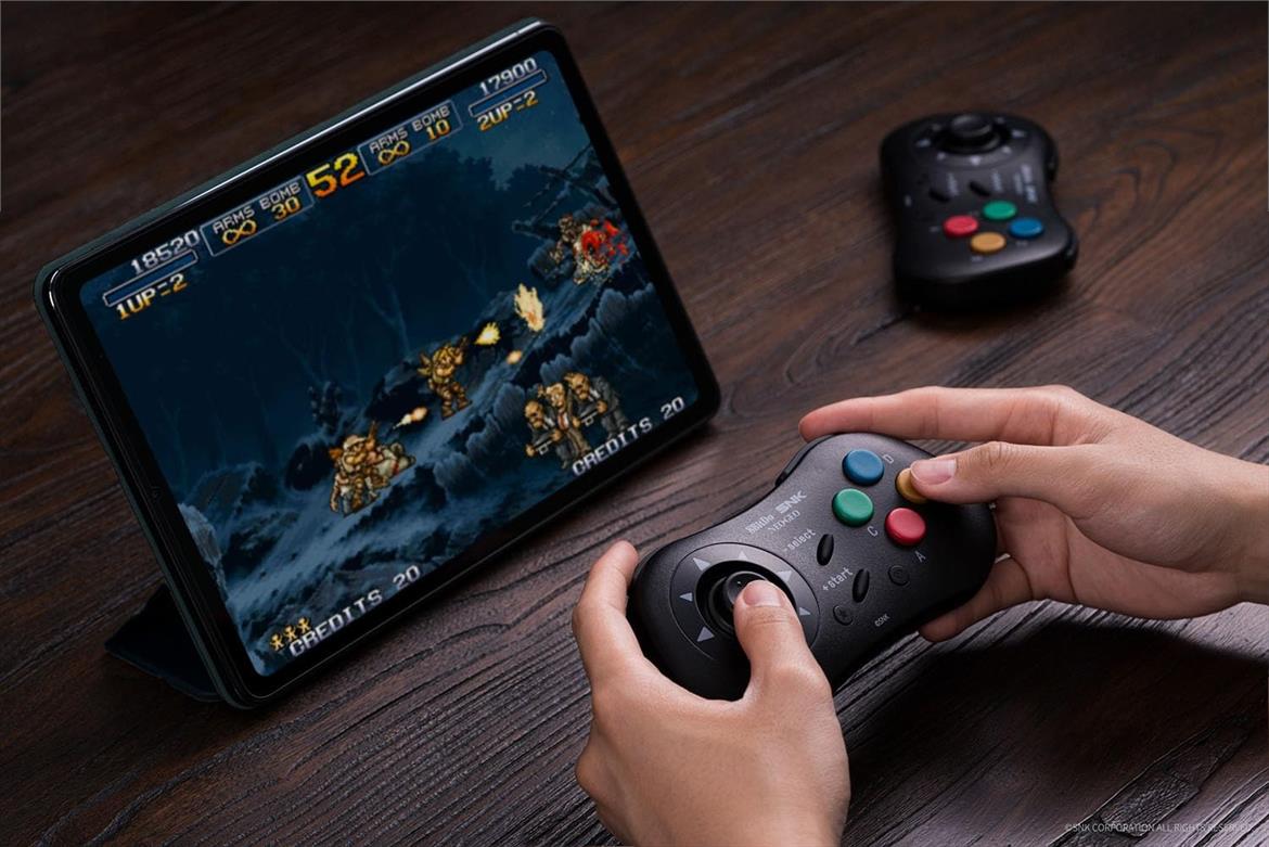 8BitDo Neo Geo CD Wireless Controller For Retro Gaming Fun Is Up For Preorder