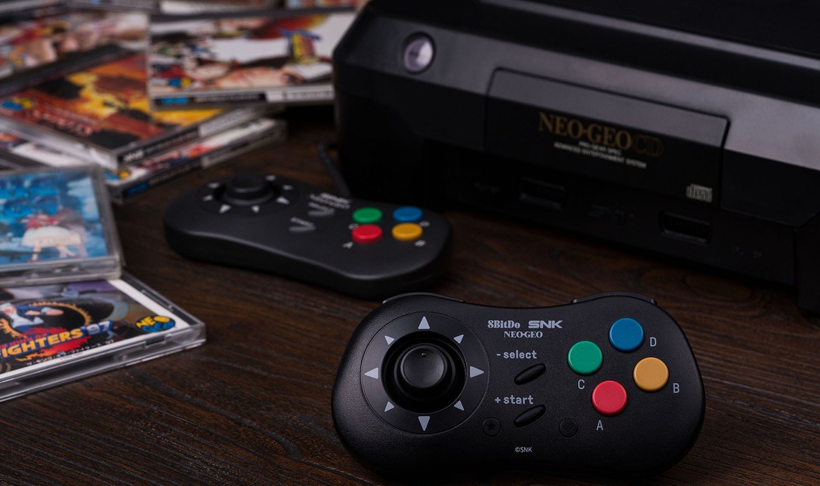 8BitDo Neo Geo CD Wireless Controller For Retro Gaming Fun Is Up For Preorder