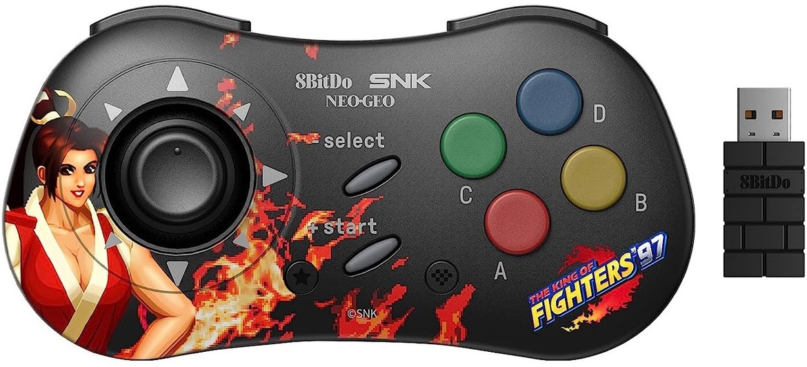 8BitDo Neo Geo CD Wireless Controller For Retro Gaming Fun Is Up For Preorder