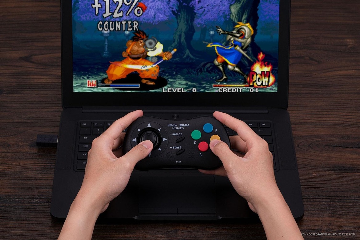 8BitDo Neo Geo CD Wireless Controller For Retro Gaming Fun Is Up For Preorder
