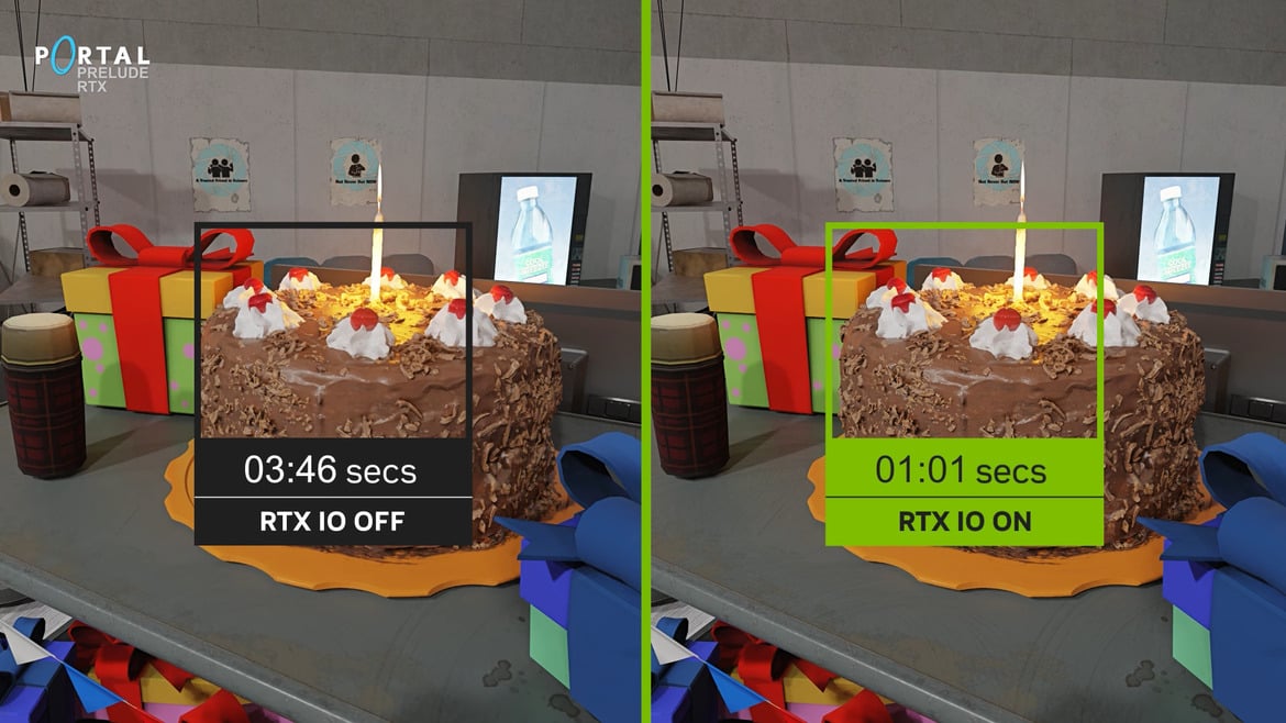 Portal Prelude Mod With NVIDIA RTX IO DirectStorage-Like Acceleration Debuts On Steam