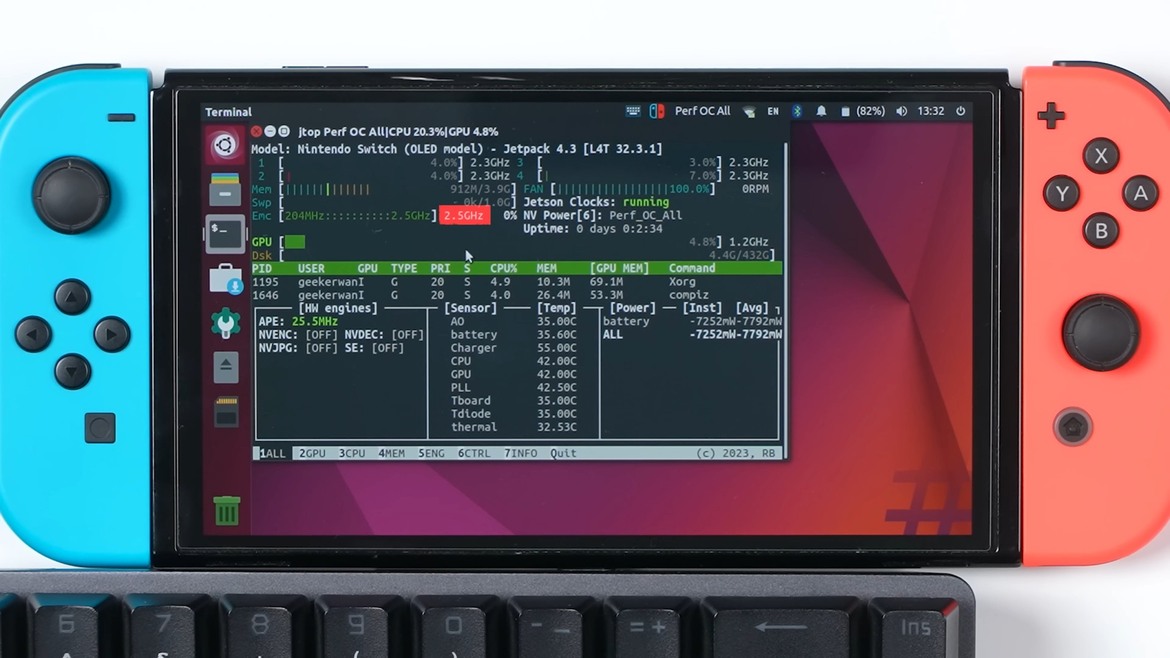 Watch GTA V For The PC Run On A Modded And Heavily Overclocked Nintendo Switch