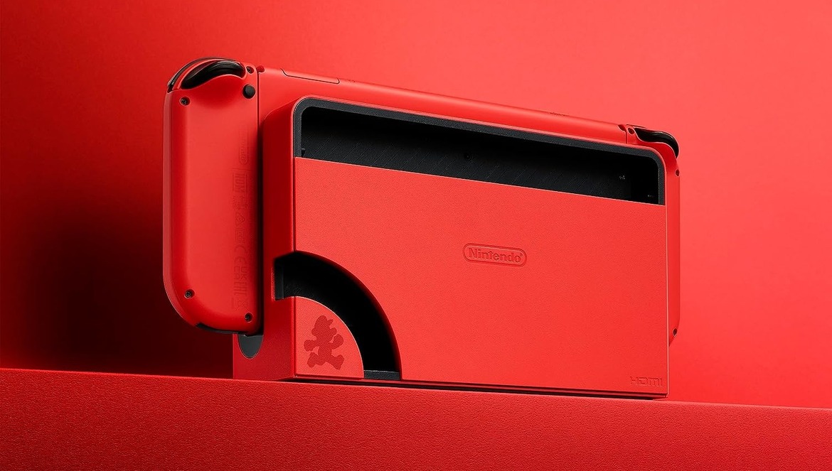 Nintendo Switch OLED Mario Red Edition Is Now Available To Preorder