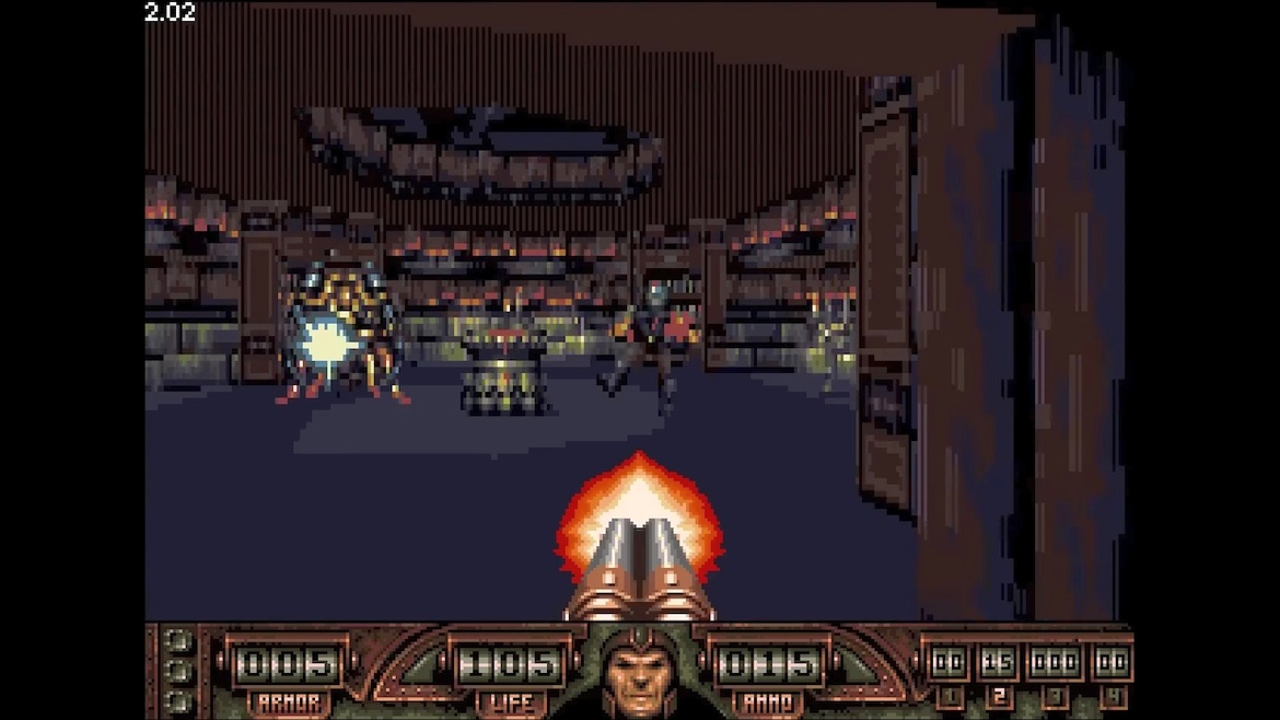 New Indie FPS Grind Gets Very Close To Doom On 1987 Amiga 500 OCS Hardware
