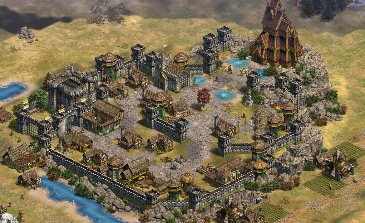 Play Skyrim Like A Strategy Game With This Age Of Empires 2 Custom Map