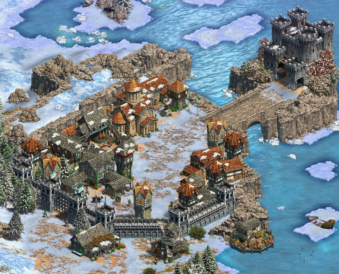 Play Skyrim Like A Strategy Game With This Age Of Empires 2 Custom Map