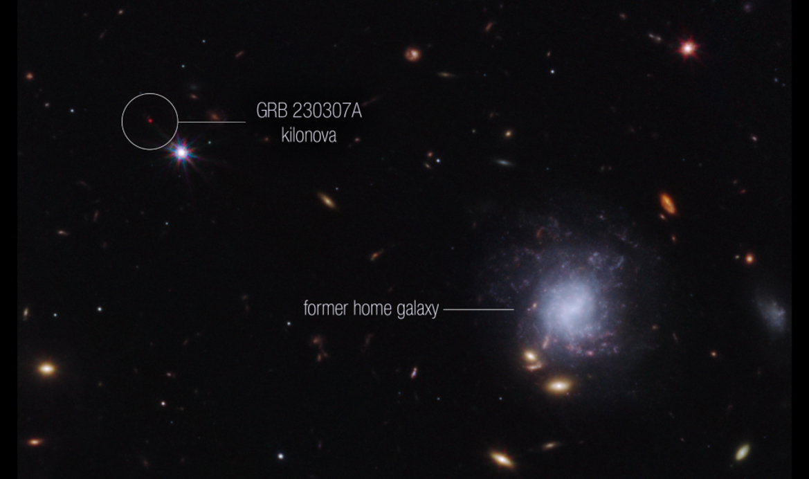 A Violent Star Collision 1B Light Years Away Created Rare Heavy Elements And NASA Saw It