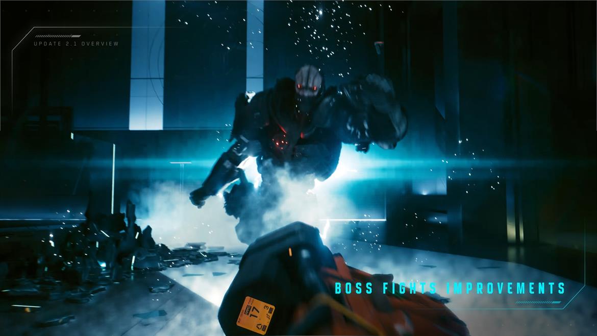 Cyberpunk 2077's 2.1 Update Adds New Vehicles, Revamped Bosses, Metro Rides, And More