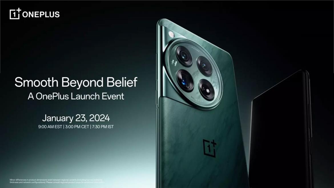 OnePlus 12 Flagship January Launch Revealed In Fireside Chat