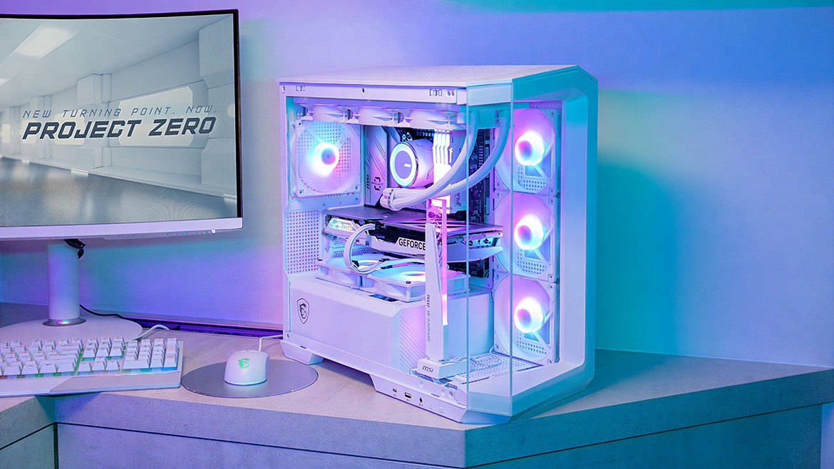 MSI's Project Zero Cases And Motherboards Arrive So Anyone Can Master Cable Management