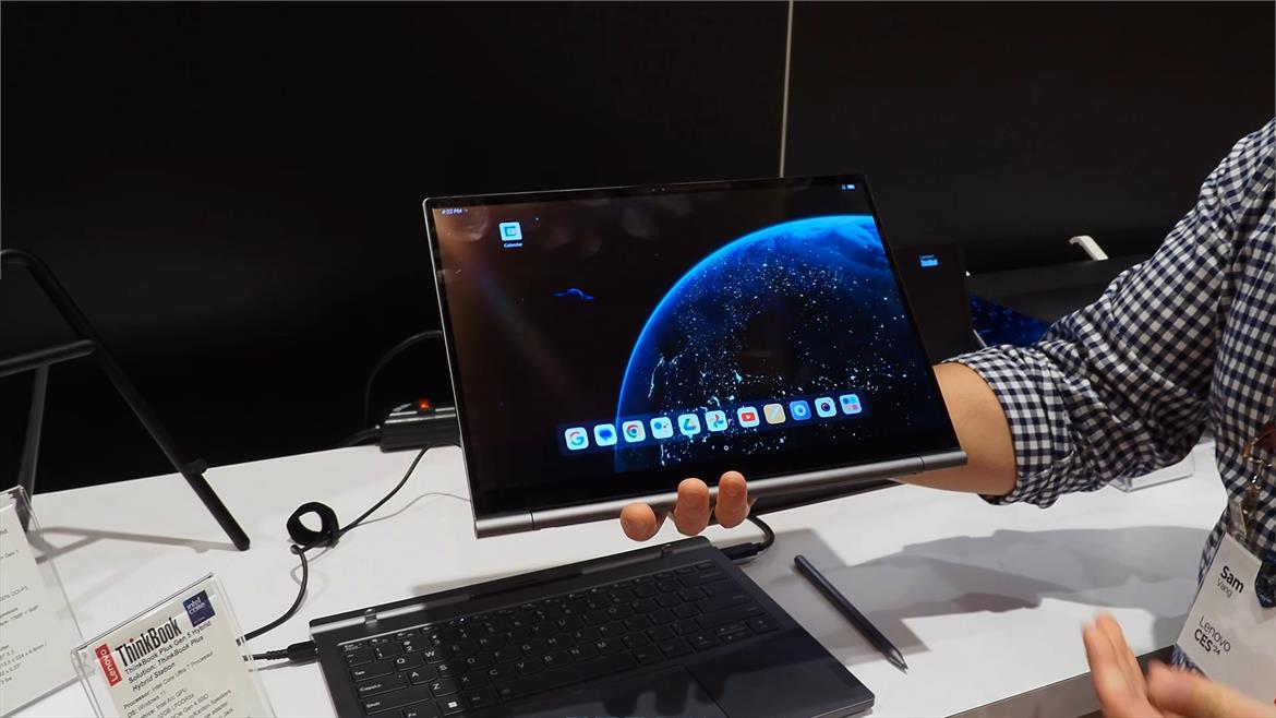 Lenovo CES 2024 Booth Tour: Exciting Gaming Laptops, Wild Hybrid Windows-Android Machine