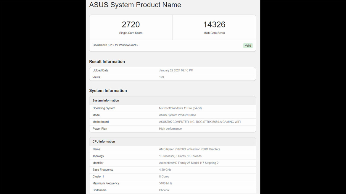 AMD Ryzen 7 8700G, Ryzen 5 8600G Benchmarks Break Cover For A Performance Preview