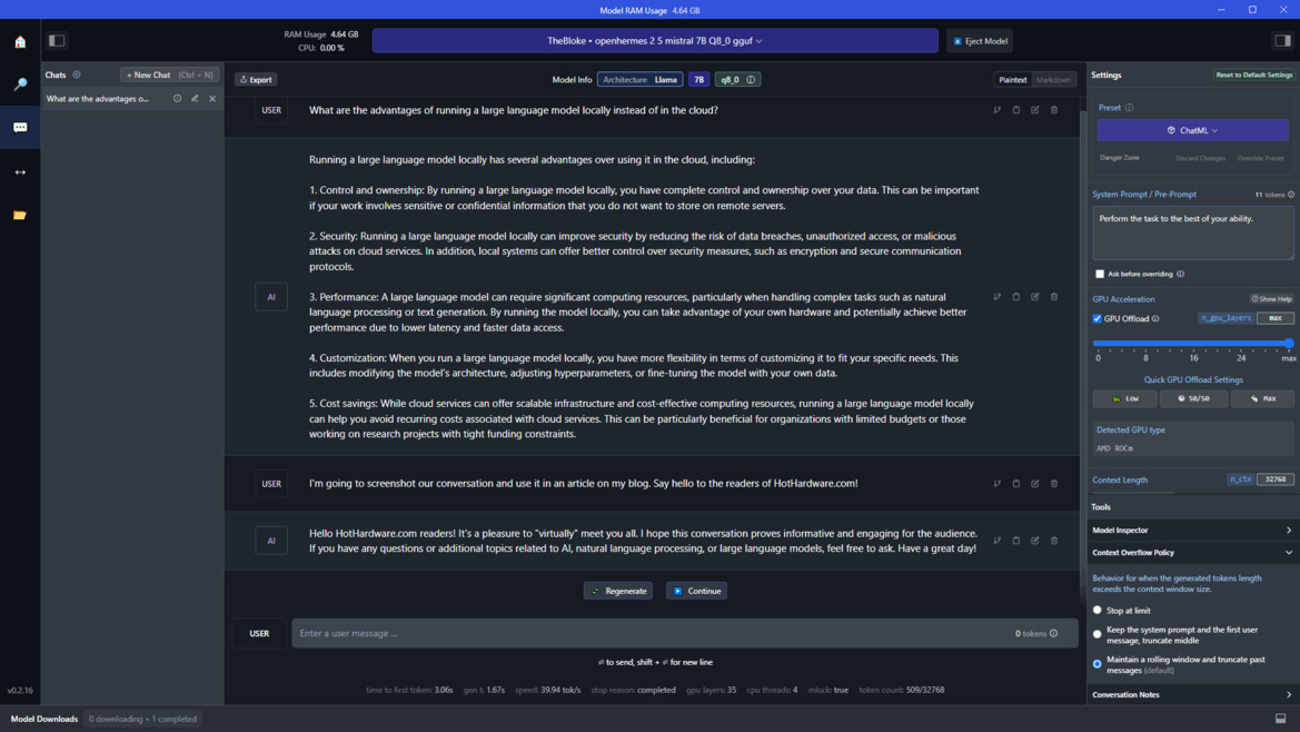 AMD Says It's Super Easy To Set Up Your Own AI Chatbot, Here's How
