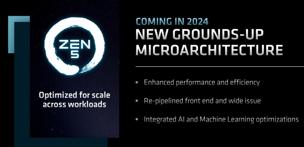 AMD Zen 5 Core CPU Arch Alleged To Be Over 40% Faster Than Zen 4