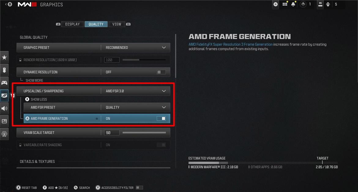 ASUS ROG Ally Levels Up With Frame Generation And It Works In Nearly All Games