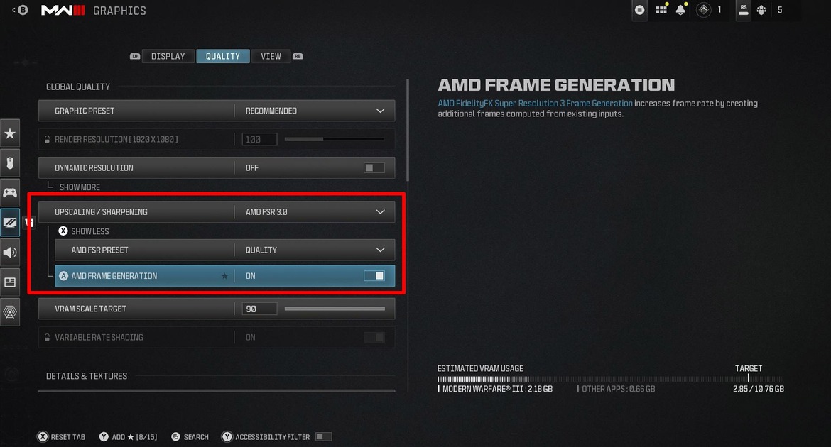 ASUS ROG Ally Levels Up With Frame Generation And It Works In Nearly All Games