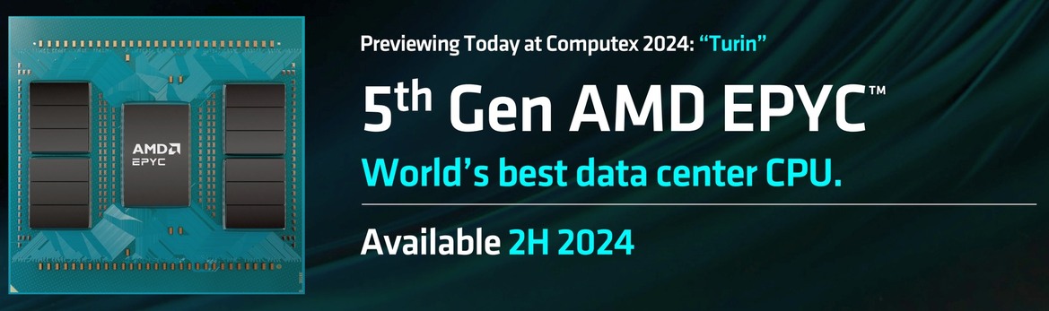 AMD Reveals EPYC Turin Zen 5 Server CPUs with 384 Threads Per Socket