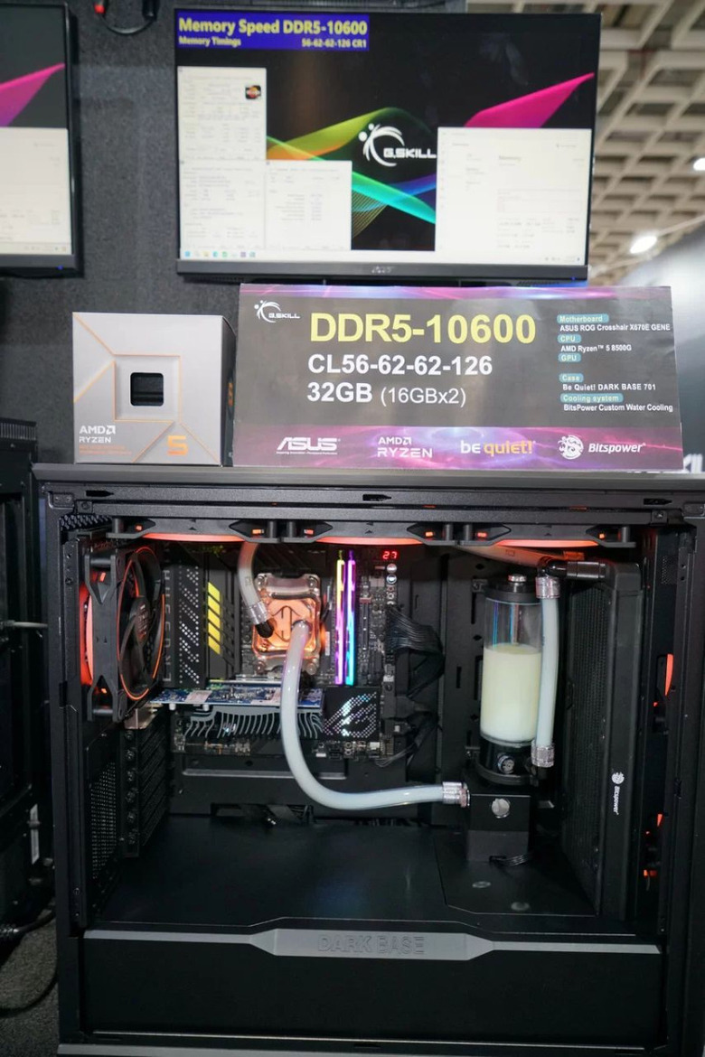G.Skill Flaunts 32GB DDR5 Memory Running At 10.6GHz On Air, OC'd CAMM2 RAM And More
