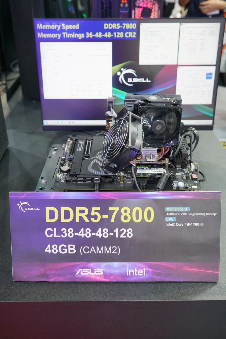 G.Skill Flaunts 32GB DDR5 Memory Running At 10.6GHz On Air, OC'd CAMM2 RAM And More