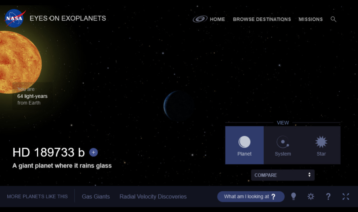 NASA’s Space Telescope Spots A Planet With Deadly Glass Rain And A Rotten Egg Stench