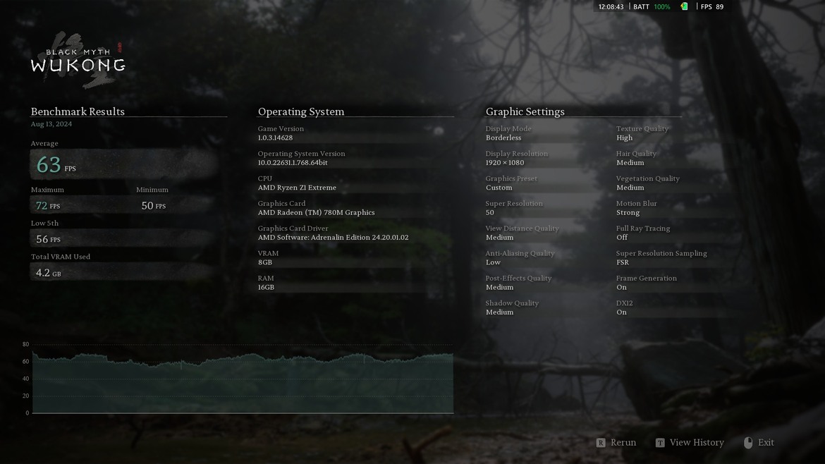 Black Myth: Wukong Official Benchmark Brings Beautiful Ray-Traced Visuals To Steam