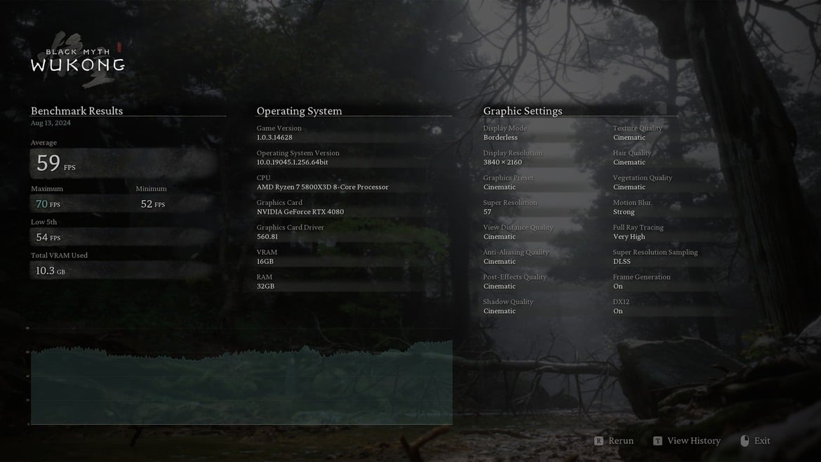 Black Myth: Wukong Official Benchmark Brings Beautiful Ray-Traced Visuals To Steam