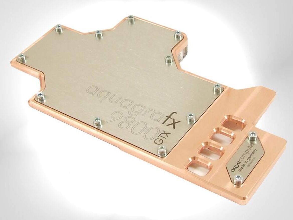 Liquid Cooled GeForce 9800 GTX Spy Shots
