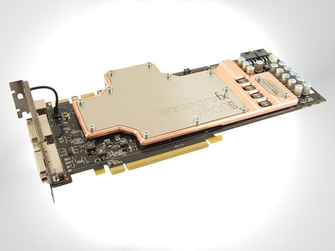 Liquid Cooled GeForce 9800 GTX Spy Shots