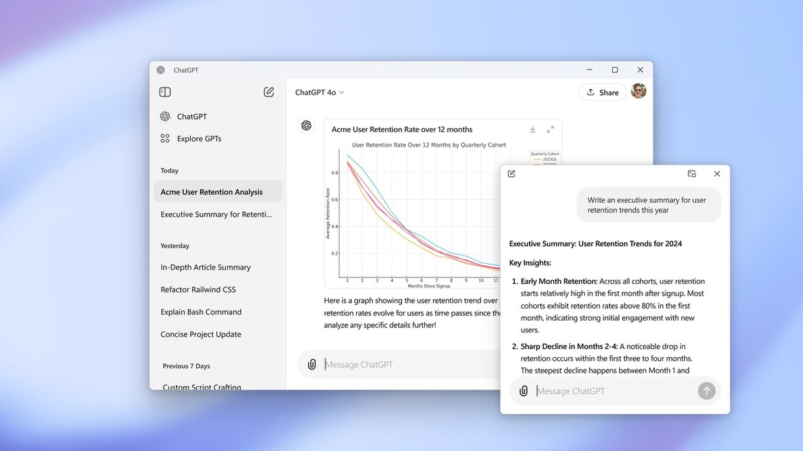 OpenAI Finally Releases A ChatGPT App For Windows With A Key Caveat