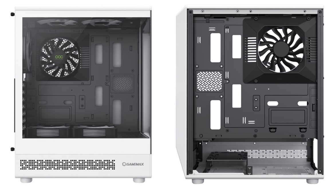 GameMax Unveils A Windowed Vista Case With A COC On The Backside