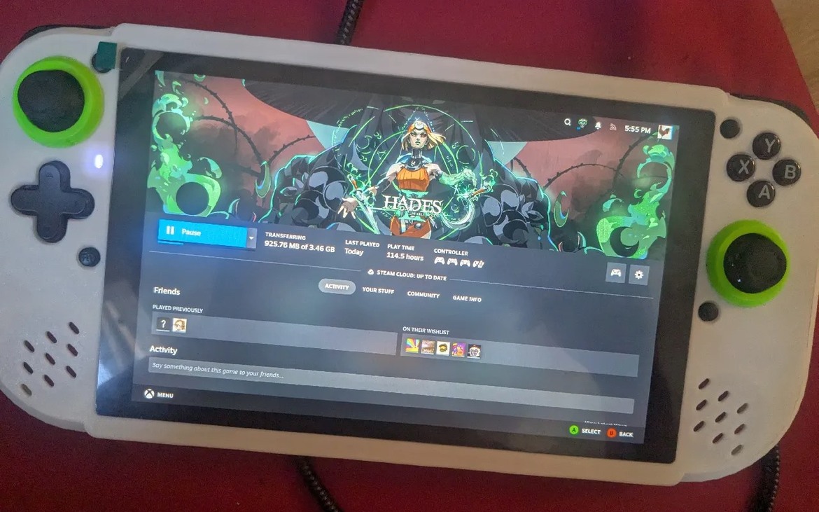 Modder Builds Custom Steam Deck From Framework Laptop Guts And 3D Printed Case