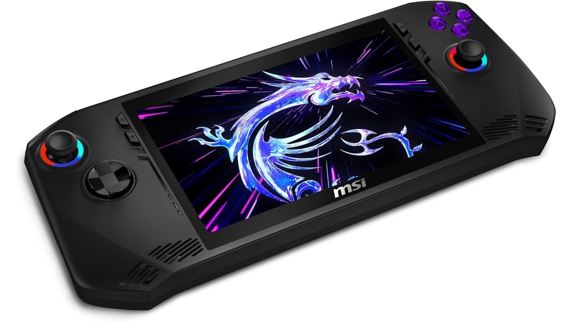 MSI Claw 7 AI+ Lunar Lake Gaming Handheld Is Now Available To Preorder