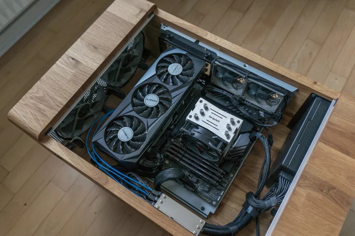 This Gorgeous Wooden Gaming PC WIll Leave You Pining For Your Own