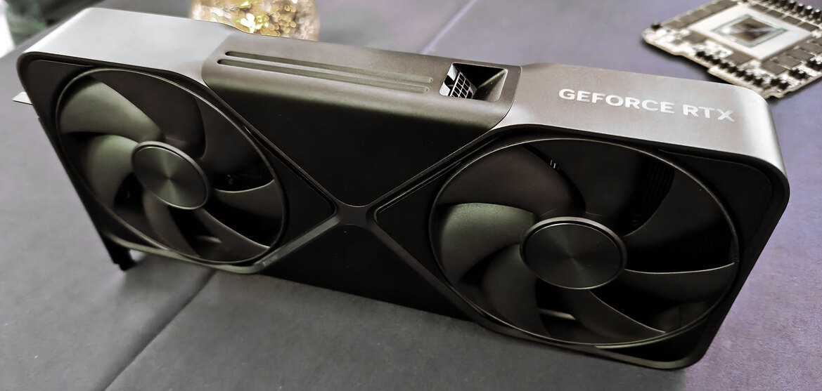 Here's NVIDIA's GeForce RTX 5090 In The Flesh At CES 2025