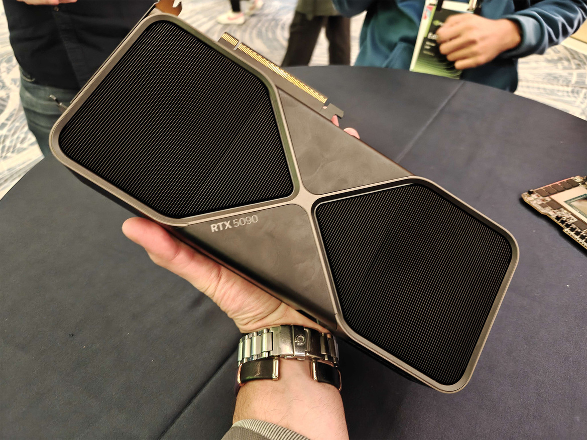 Look At The Tiny GPU Board Powering NVIDIA's Beastly GeForce RTX 5090
