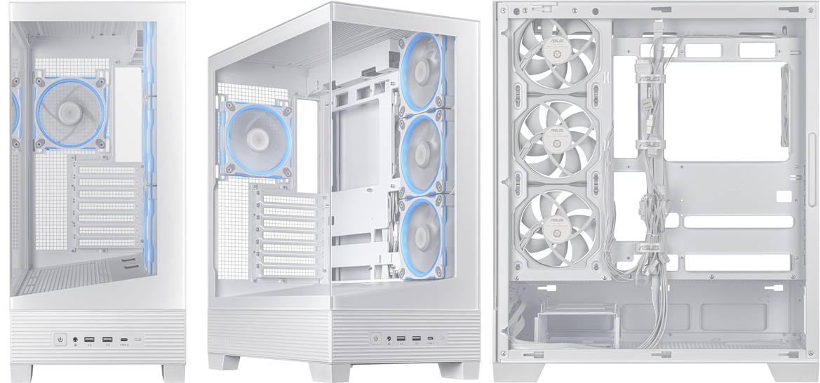 ASUS Launches Slick A31 PC Cases With Hidden Connector Support And Great Pricing