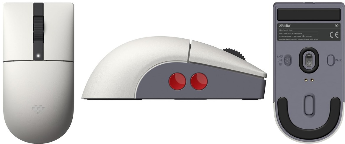 8BitDo's Retro R8 Mouse Is A Perfect Complement To Your NES-Themed Keyboard