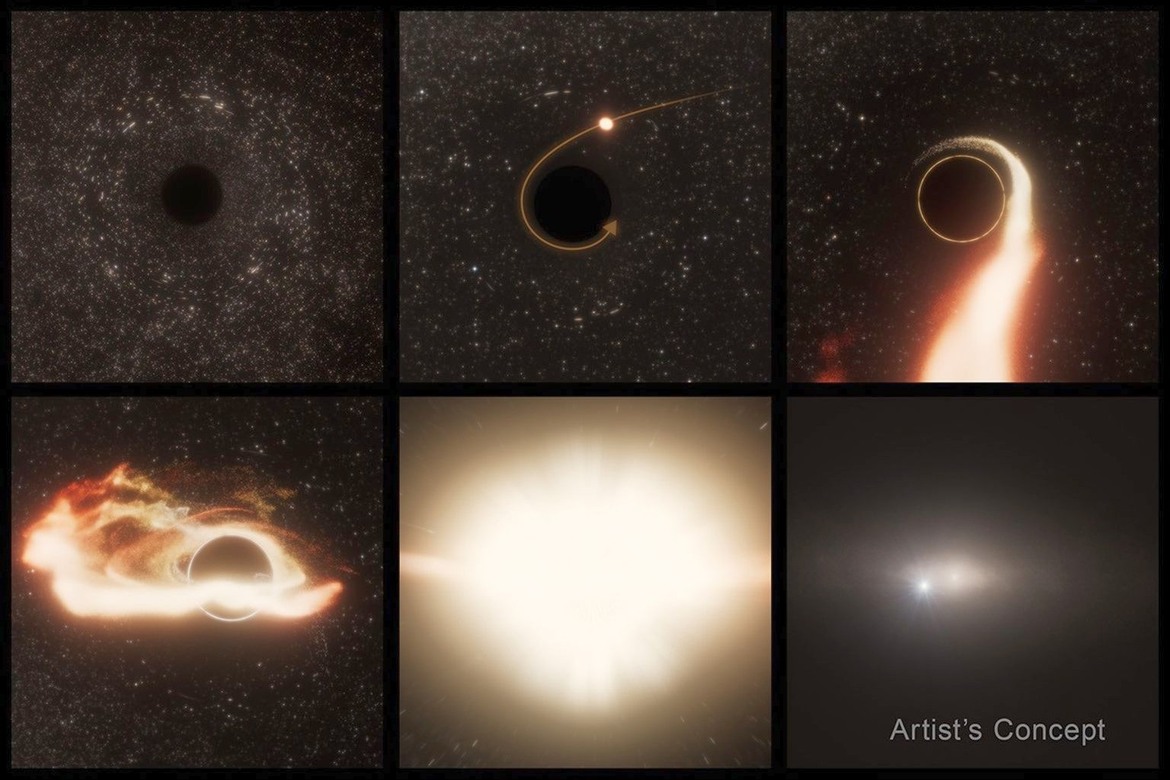 Space Jaws: NASA Spots A Sneaky Black Hole Feasting On Hapless Stars