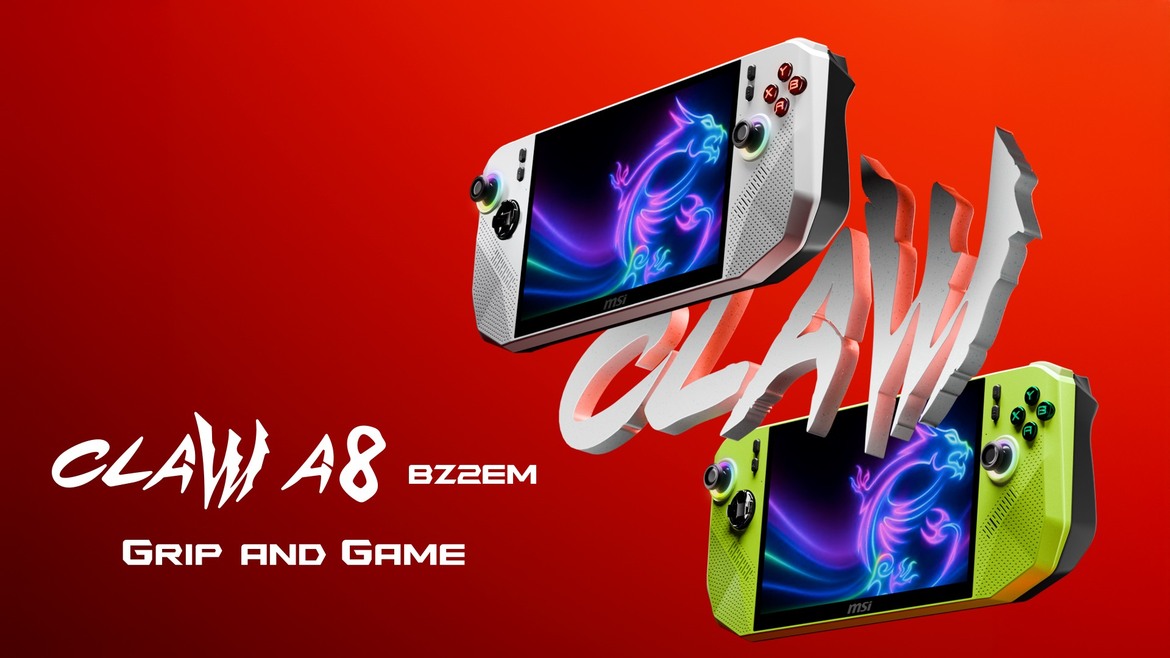MSI Claw A8 Handheld Goes Ryzen For The First Time, Rocks 24GB Of RAM
