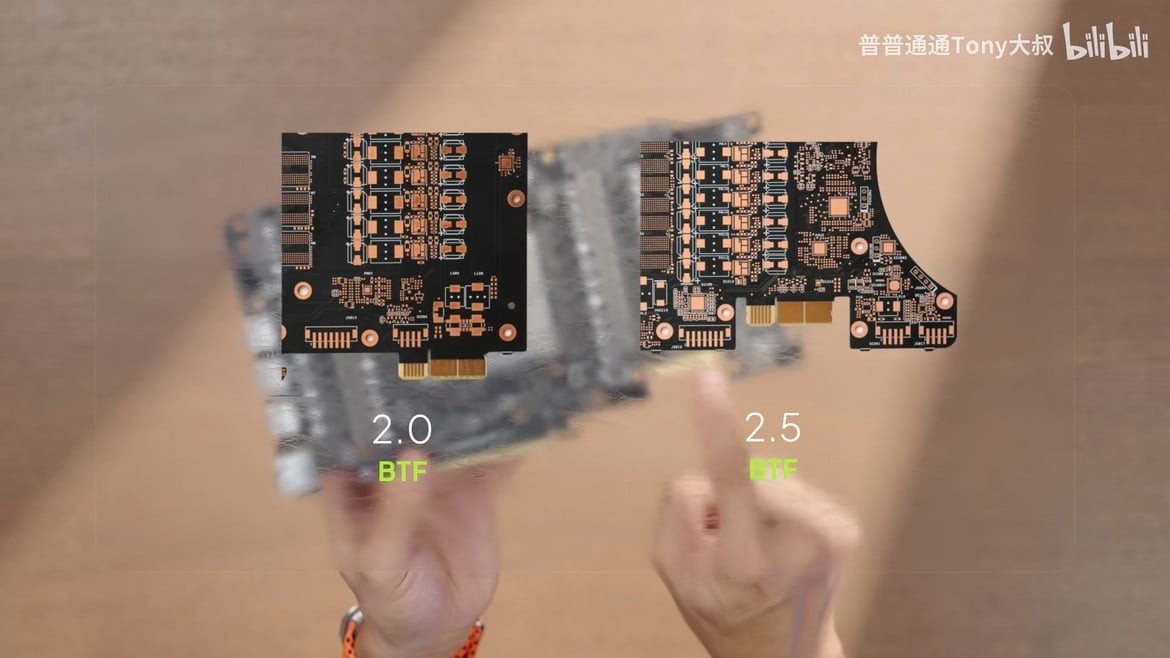 Forget Plastic, ASUS RTX 5090 BTF Metal Connector Survives 1900W Torture Test