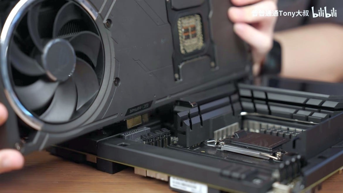 Forget Plastic, ASUS RTX 5090 BTF Metal Connector Survives 1900W Torture Test