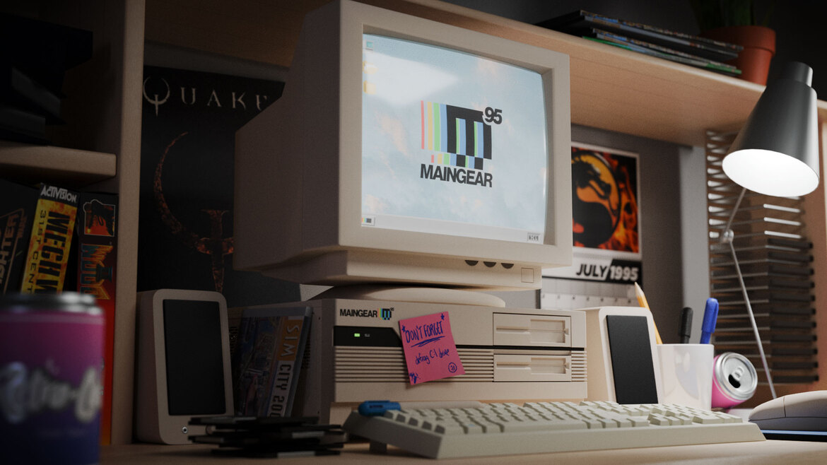 Maingear Retro95 Brings Classic Amiga Vibes In A Powerhouse Gaming PC