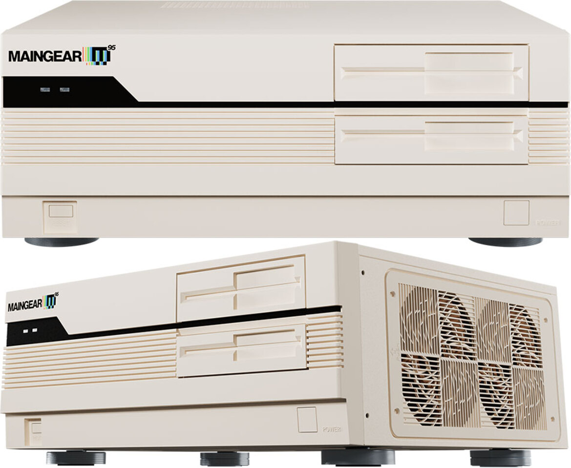 Maingear Retro95 Brings Classic Amiga Vibes In A Powerhouse Gaming PC