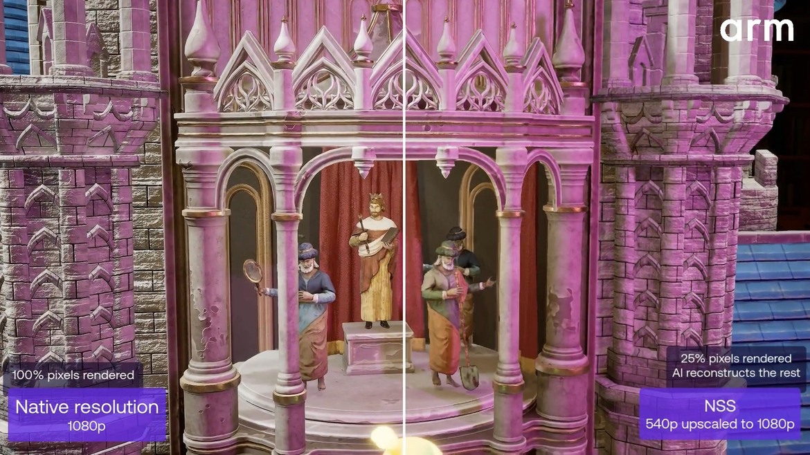 Arm Neural Super Sampling Set To Bring DLSS-Style Upscaling To Mobile GPUs