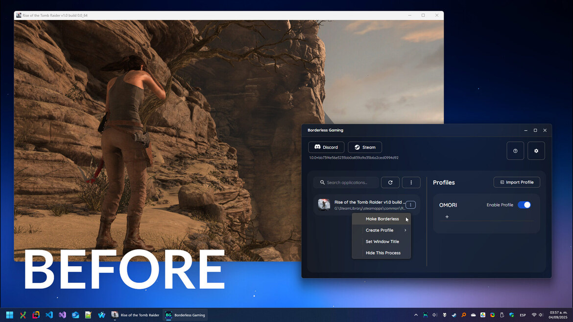 Borderless Gaming Introduces Cross-Vendor Frame Gen, Upscaling And Modern PC Features