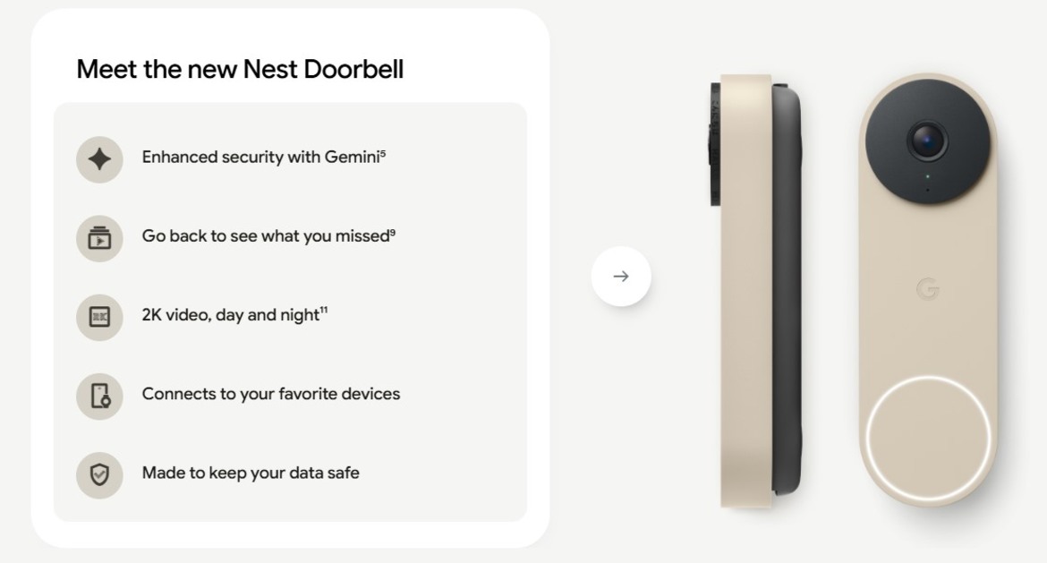 Google Brings Gemini AI To Home For Smarter Nest Cameras, Doorbells And Speakers
