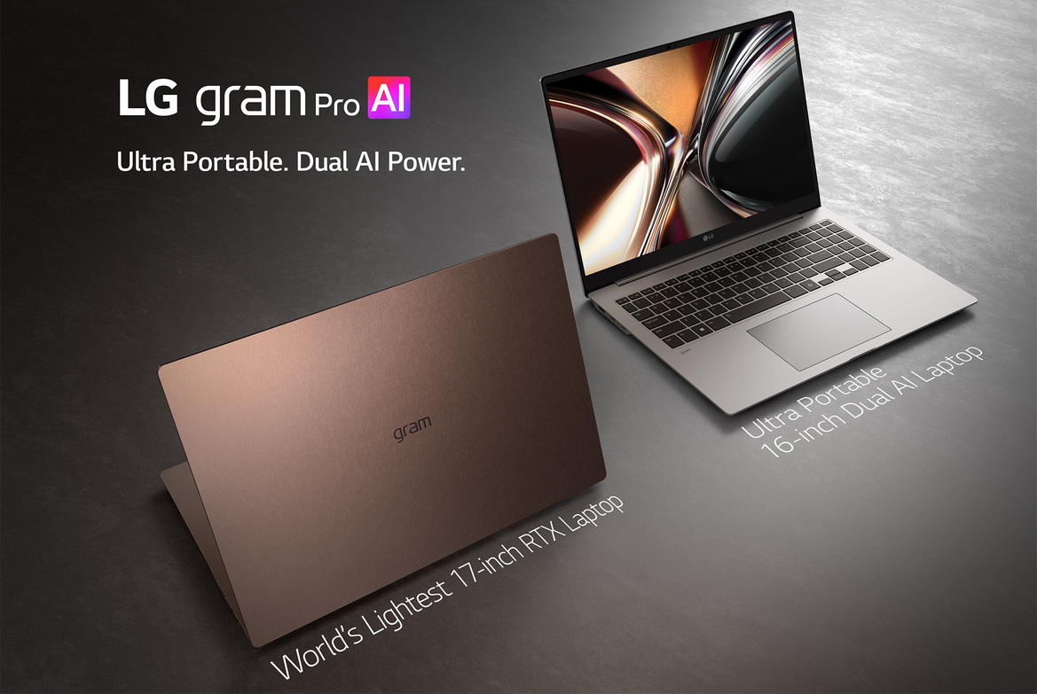 LG Lays Claim To World's Lightest 17" RTX Laptop With New Aerominum Design