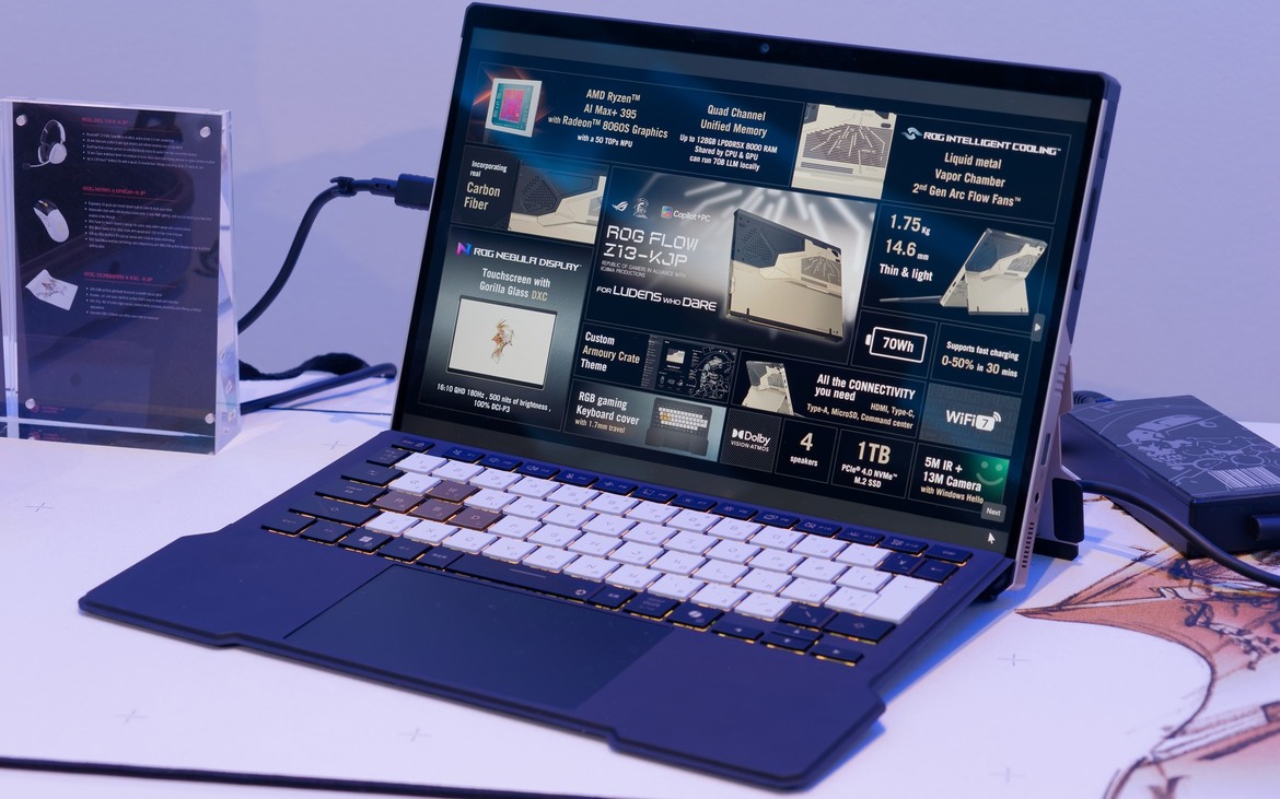 ASUS ROG Blitzes CES 2026 With A Cool Hologram Desktop PC And Killer Gaming Hardware