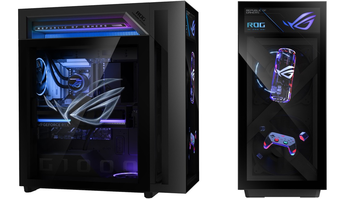 ASUS ROG Blitzes CES 2026 With A Cool Hologram Desktop PC And Killer Gaming Hardware