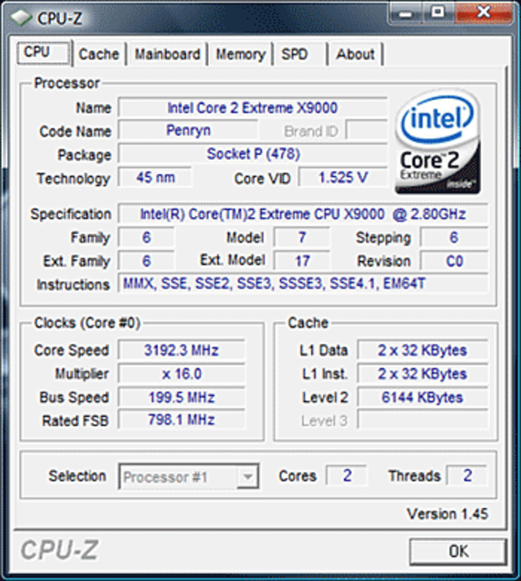 Dell's XPS M1730, Core 2 Extreme X9000 Juiced